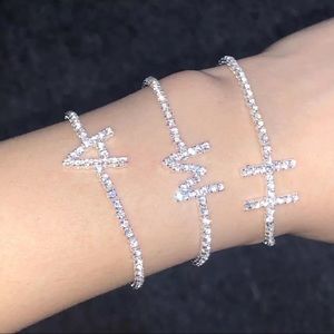 Ice Me Out Bracelet (Letter M)